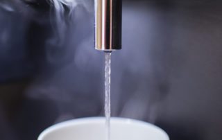 hot water
