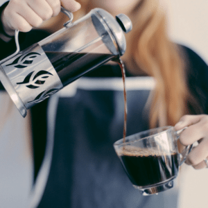 coffee pour