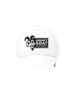 Grumpy Goat White Nike™ Golf Swoosh Legacy 91 Cap