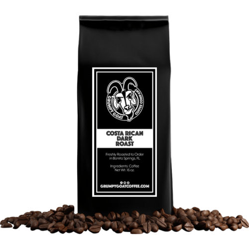Grumpy Goat Coffee Costa Rican Dark Roast