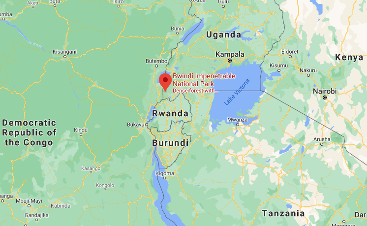map of african coffee growing regions uganda tanzania rwanda, dr congo, burundi