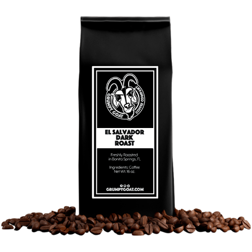 El Salvador Coffee Beans roasted by Grumpy Goat Coffee