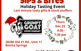 Grumpy Goat Coffee Holiday Tasting Event