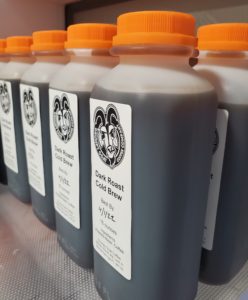 cold brew coffee by grumpy goat