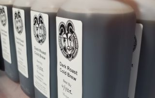 cold brew coffee by grumpy goat
