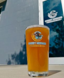 Chubby Goat Beer Collab between Grumpy Goat and Chubby Mermaid