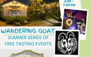 Sugarshack Downtown hosts Grumpy Goat Coffee's Wandering Goat tasting event August 2025
